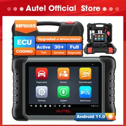 Autel MaxiPRO MP808S Diagnostic Tools 2 Years Free Update ECU Coding Car OBD2 Scanner Bi-Directional VAG Guided Functions