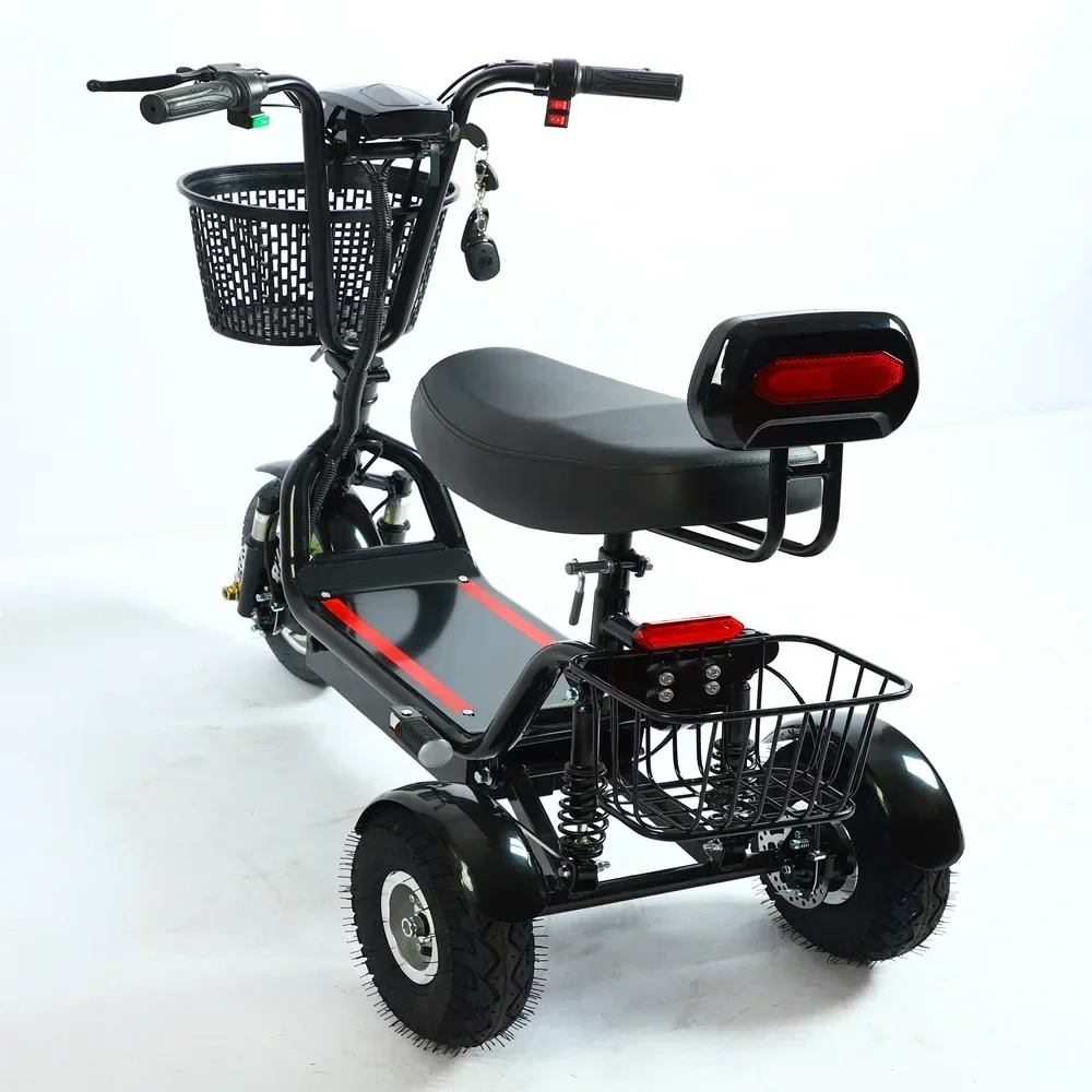 New Electric Tricycle Adult Home Leisure The Elderly Scooter Small Tricycle