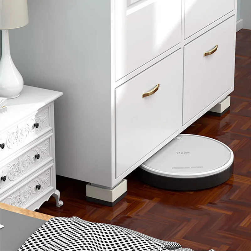 정사각형 가구 발 패드, 미끄럼 방지 무음 패드 강화, 플라스틱 테이블 및 의자 커피 테이블 충격 흡수 패드, 냉장고 패드, 세탁기 바닥