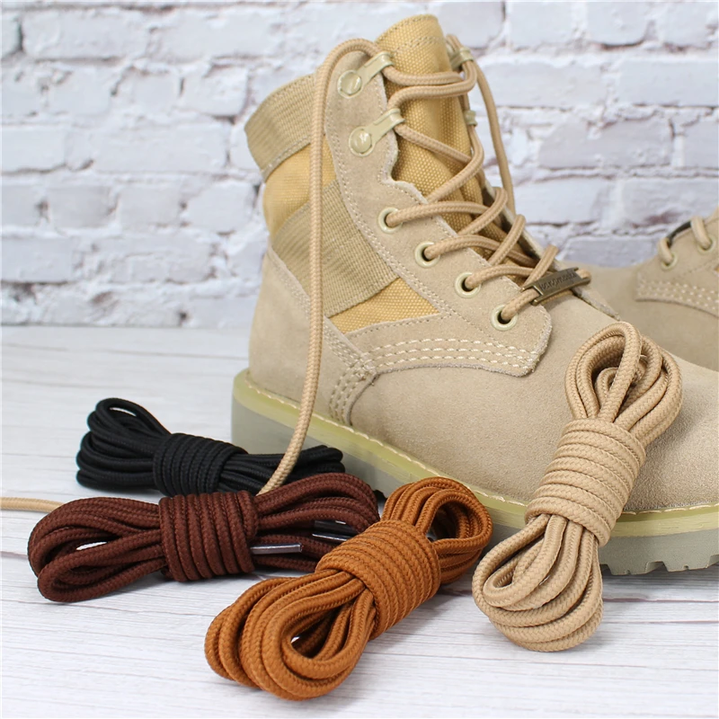 1 Paar neue, langlebige Polyester-Schnürsenkel für Schuhe, Stiefel, Turnschuhe, klassische, solide, runde Schnürsenkel, 21 Farben erhältlich in 70 cm, 90 cm, 120 cm, 150 cm