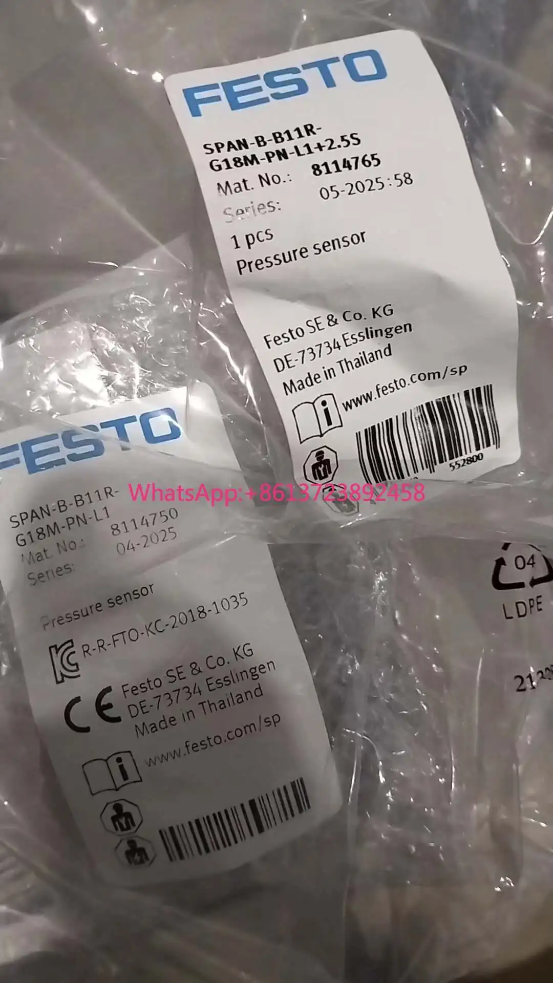 

Festo 8114765 SPAN-B-B11R-G18M-PN-L1 high quality