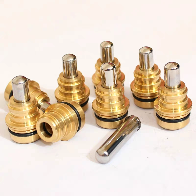 Excavadora Yanmar 15 17 30 35 55 60 65 75 80 100 manija de palanca de Control sello de aceite de cabeza de bala de alta calidad