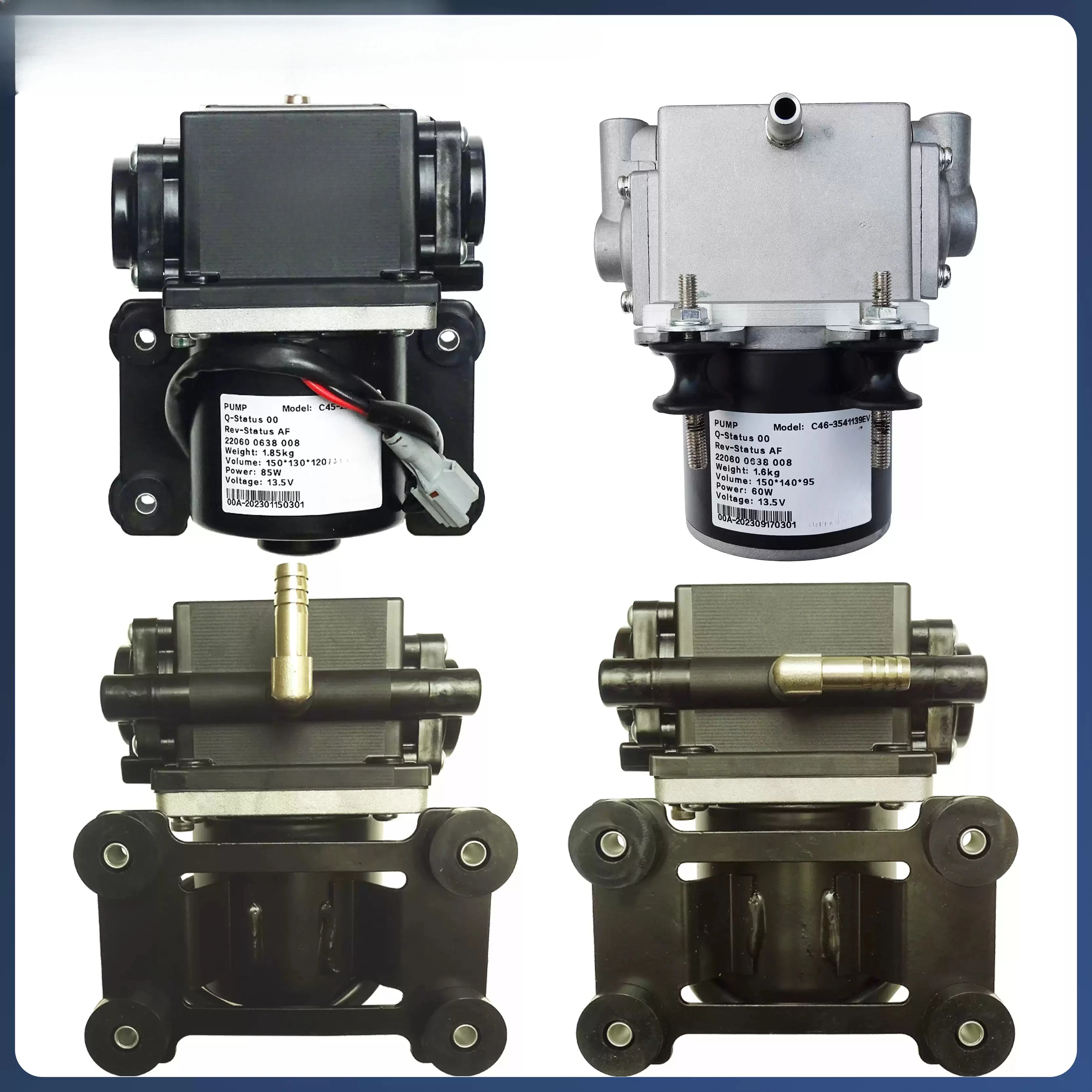 Automotive Vacuum Pump Brake Booster and Electronic Brake Pump, for Vehicle Brake System Vacuum Power Assist