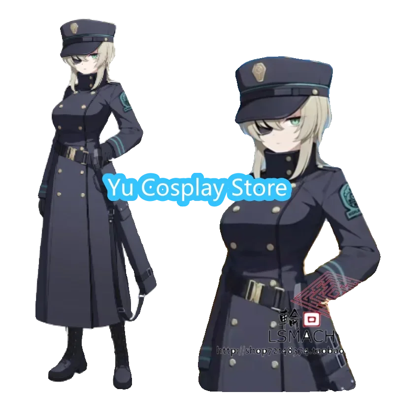 

Yu Cosplay Tomo Suou Cosplay Costume Game Blue Archive Cosplay Suit with Hat Halloween Party Uniforms Anime Clothing Custom Made
