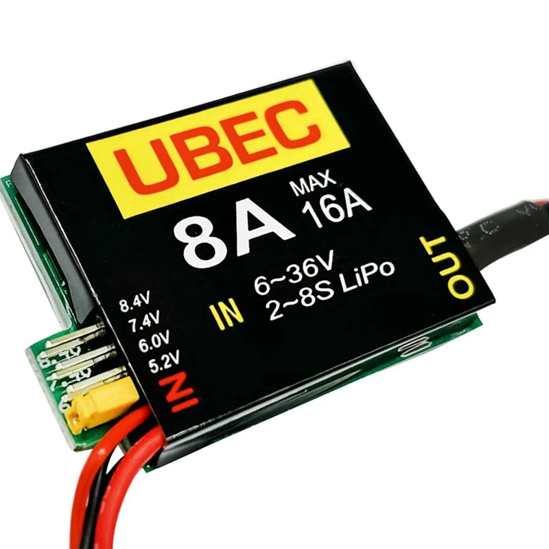 2-8S Lipo UBEC-8A B…