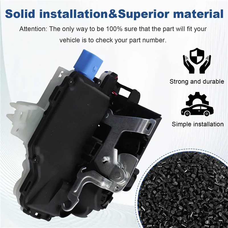 

WF-привод дверного замка Forvw POLO SKODA Привод дверного замка Механизм защелки дверного замка 3B4839016AG Задний правый