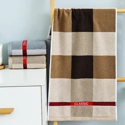 Large Size Cotton Towels for Household Use Soft Absorbent and Lint Resistant Hotel Bathing Adult Men and Women All Cotton Towels