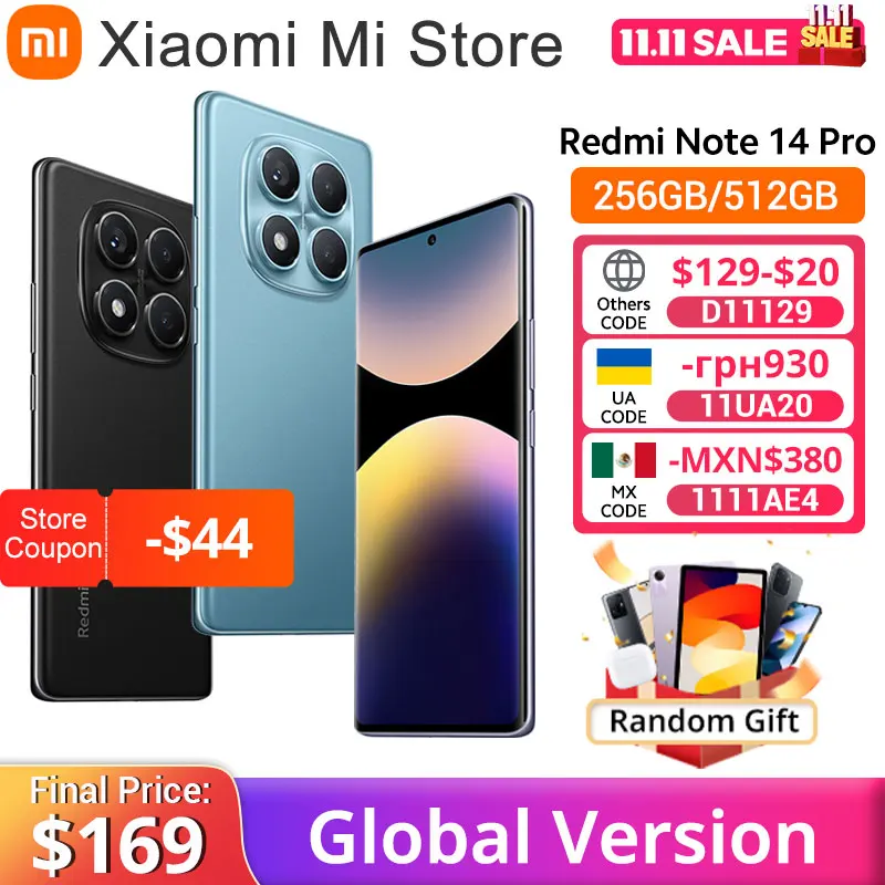 yZ[zO[o Xiaomi Redmi Note 14 Pro NFC 200MP AIJ 5500mAh MTK Helio G100-Ultra 6.67C` AMOLEDfBXvC X}[gtH