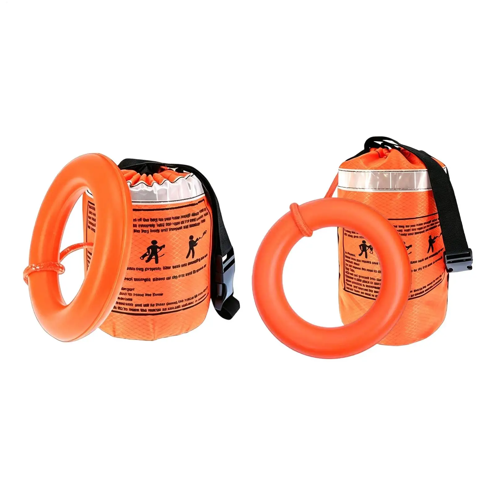 Water Rescue Throwing Bag Floating Rescue Throwing Rope Set Portable floating rope outdoor water kayak boat throwing rescue rope