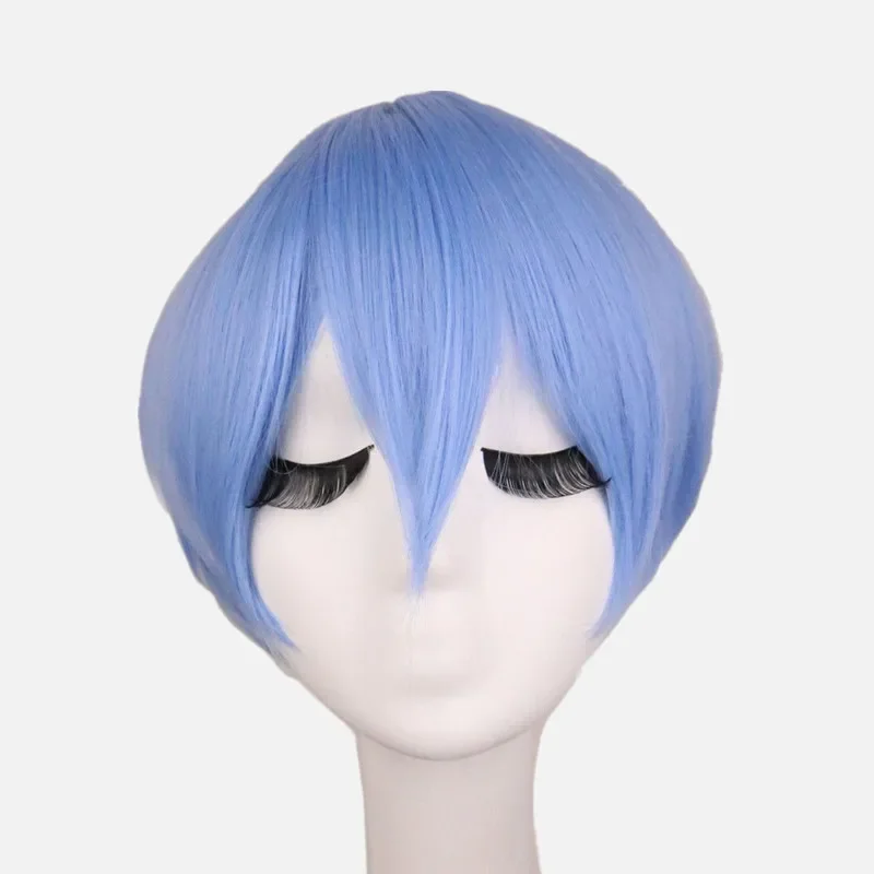 에반게리온 원피스 여성용 섹시한 코스프레 코스튬 교복, 가발 및 검은 양말, 휴일 공연 의상, 애니메이션 신제품