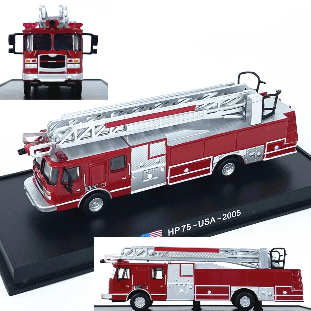 Diecast 1:72 Scale 2005 HP75 Alloy 2024 รถสะสมของเล่นของขวัญของที่ระลึกจอแสดงผลเครื่องประดับ