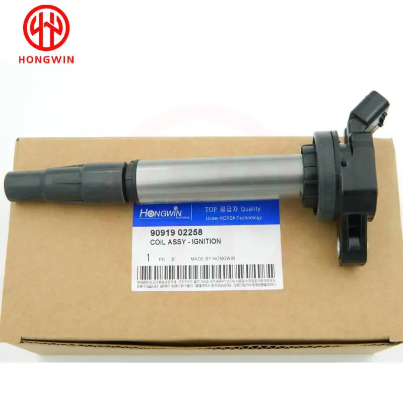 90919-02258 Set Of 4pcs New Ignition Coils Denso For Toyota Corolla ZRE152 Prius Matrix 2009 Scion IM xD 1.8L C-HR 90919 02258