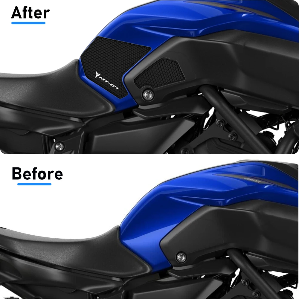 For Yamaha MT-09 MT09 SP 2018-2024 2025 Motorcycle MT09 Fuel Tank pad Sticker Waterproof Anti Slip Rubber Protection Stickers - Image 4
