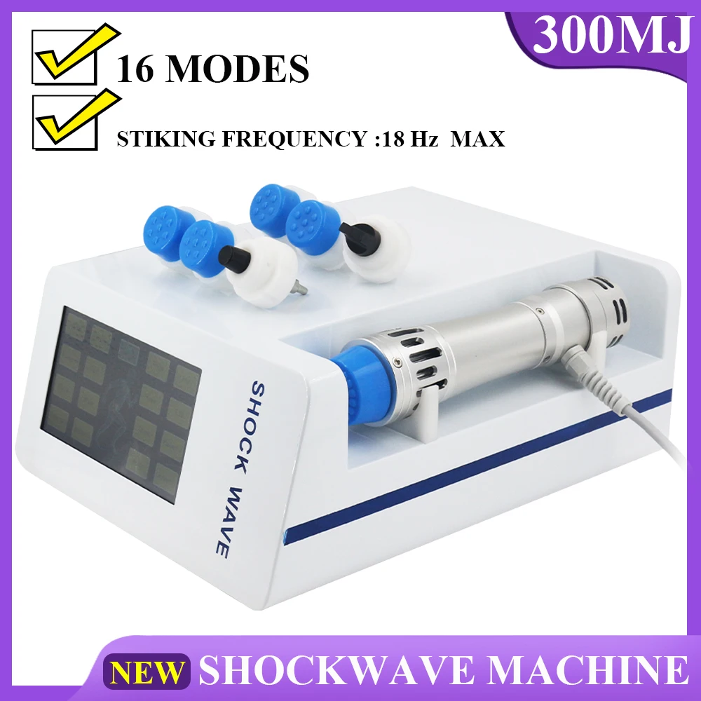 

Shockwave Therapy Machine 300MJ For Effective ED Treatment Erectile Dysfunction Limbs Pain Relief Relaxation Shockwave Massager