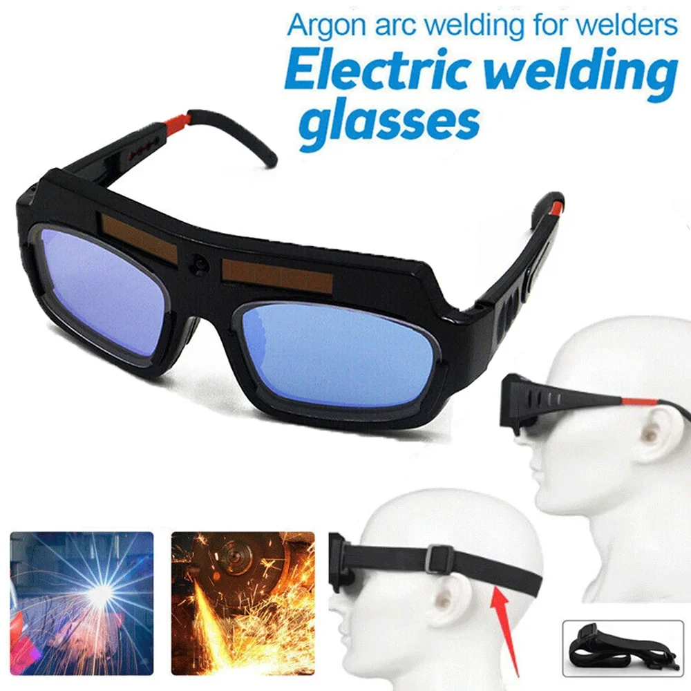 

Автоматические затемняющие сварочные очки на солнечной энергии, маска против царапин, антибликовые очки сварщика, очки для защиты глаз сварщика, инструменты