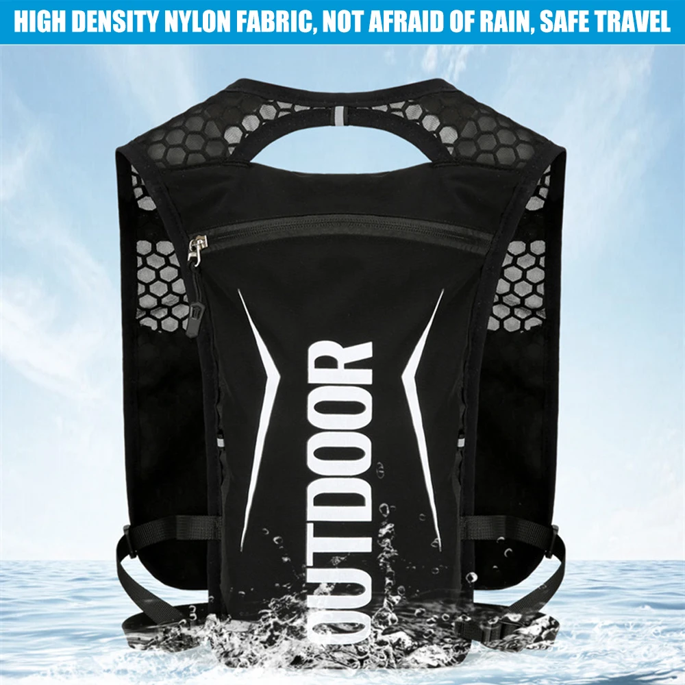 1PCS Running Hydration Vest Backpack,Lightweight Insulated Pack Bag Daypack for Hiking Trail Running Cycling for Women Men