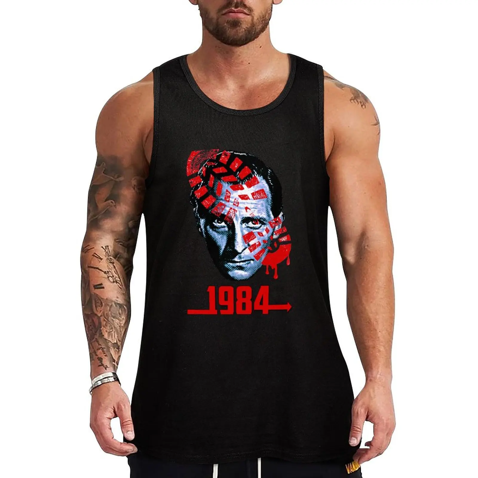 

Nineteen Eighty-four Tank Top Jogging Tank Top Quick Dry Breathable Sleeveless Shirt