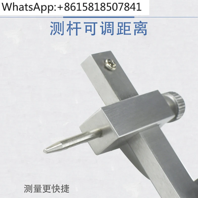 Régua eletrônica de diferença de superfície com display digital Medição de alta precisão