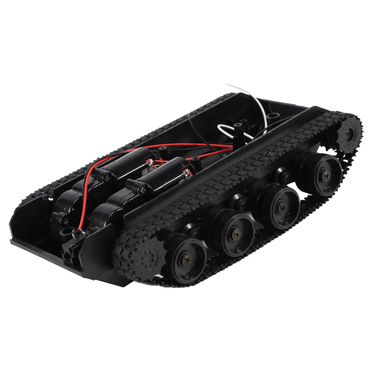 Tanque Rc, Robot inteligente, Kit de chasis de coche, oruga de goma para Motor 130, Robot Diy, juguetes para niños