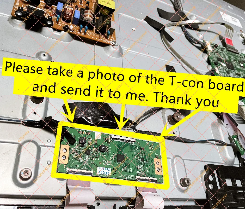 Replacement IPS Mainboard TP.MS3458.PC757, Fully Tested & Working Compatible with Multiple 43/55 Inch LCD TV Models