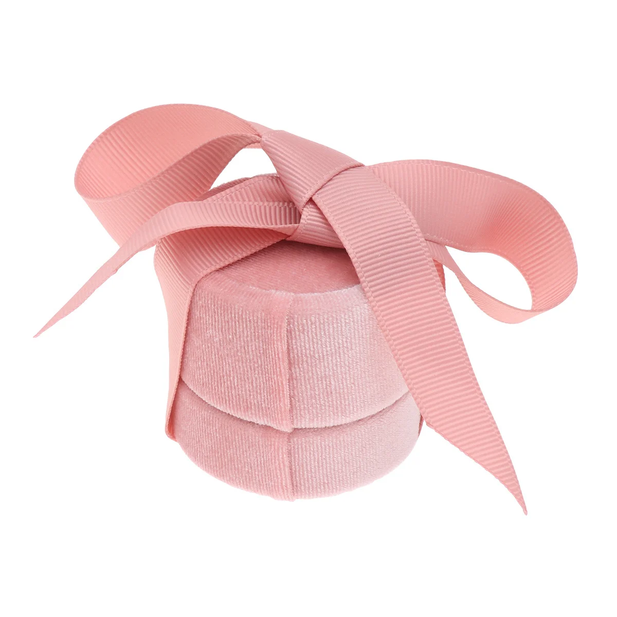 

Компактная розовая маленькая круглая коробка для колец, органайзер для хранения ювелирных изделий, тонкая работа для специального подарка, коробка для хранения колец