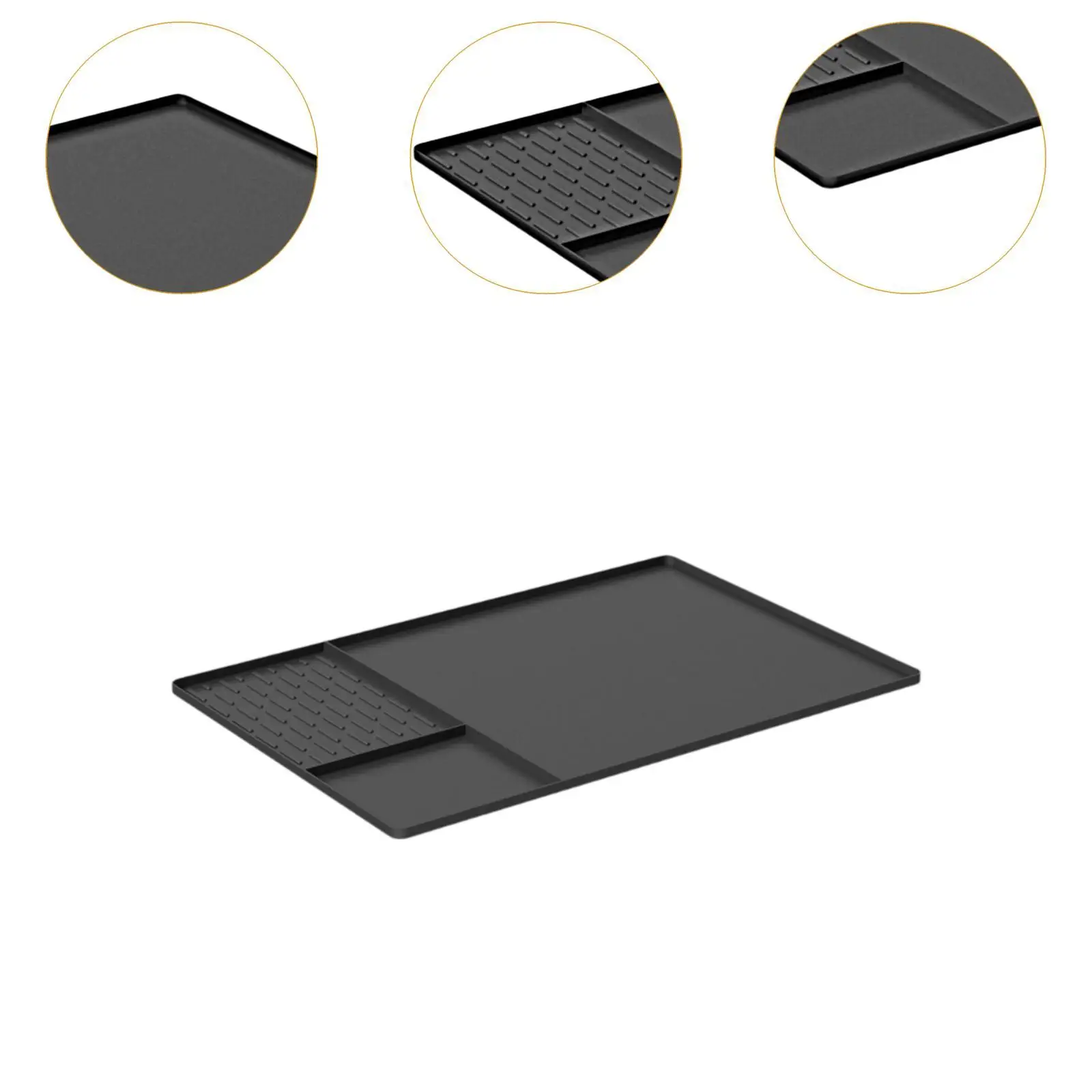 Silicone Coffee Bar Mat Multipurpose for Kitchen Countertop for Counter Bar