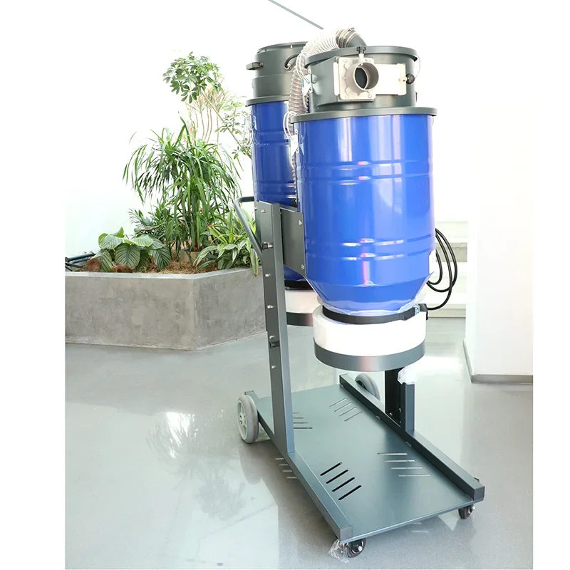 Industrial Vacuum Cleaner Metal Bottle Stainless Power Tank Parts Sales Plastic double barrels powerful cleaner