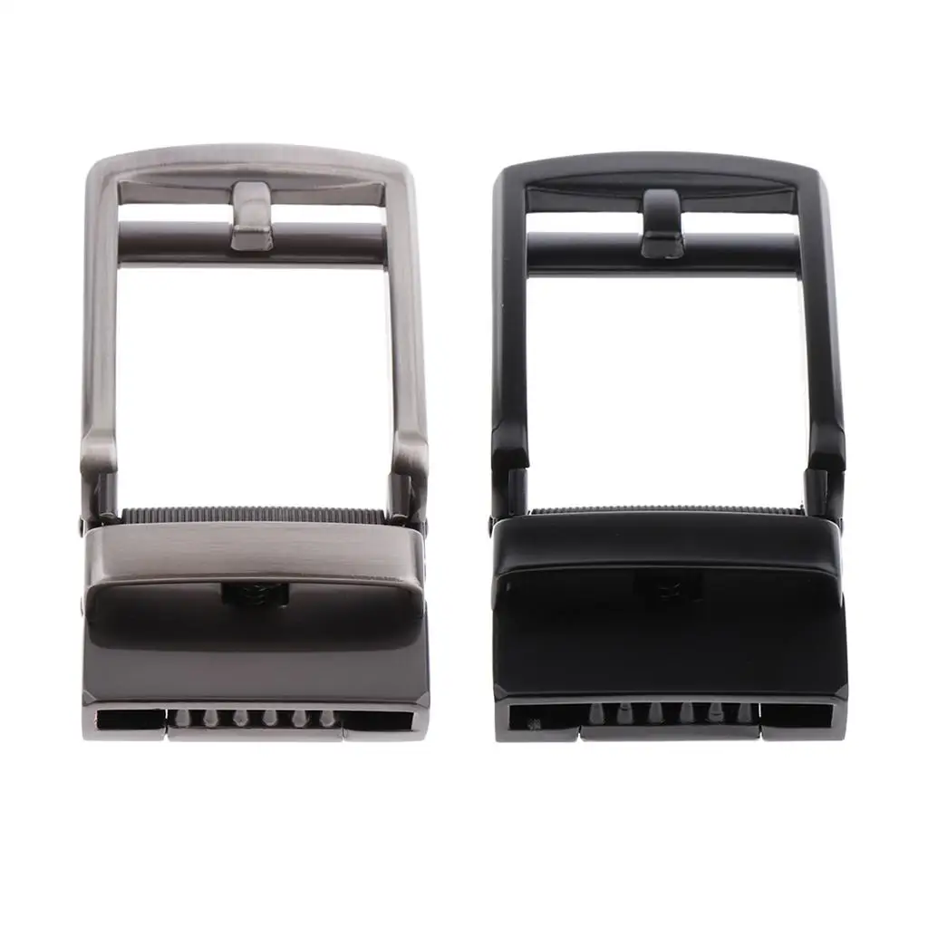 2 مشبك حزام فقط مشبك منزلق أوتوماتيكي للرجال 1.4 بوصة من الجلد #2