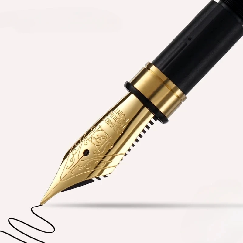Schmidt Nib SHUIYAO Fountain Pen 0.5F 0.7M School Supplies Calligraphy Pen for Business Meeting Gift Grip Daily Office Writing