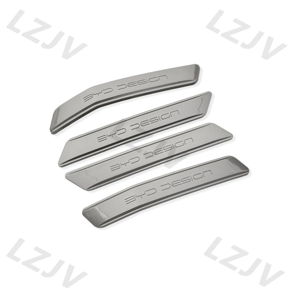 New 4 PCS For BYD Seal U Sealion 6 Song Plus Car Door Anti-collision Strip Original Car Color Door Anti-collision Sticker Produc