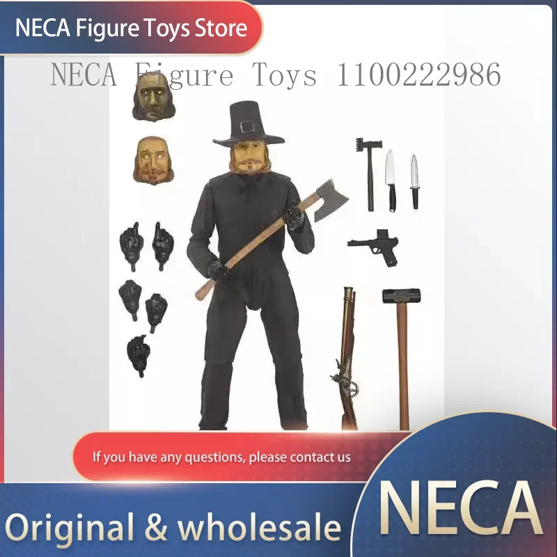 

In Stock Neca 45998 John Carver Thanksgiving Anime Action Figure Figurine Doll Model Toys Kid Birthday Gifts