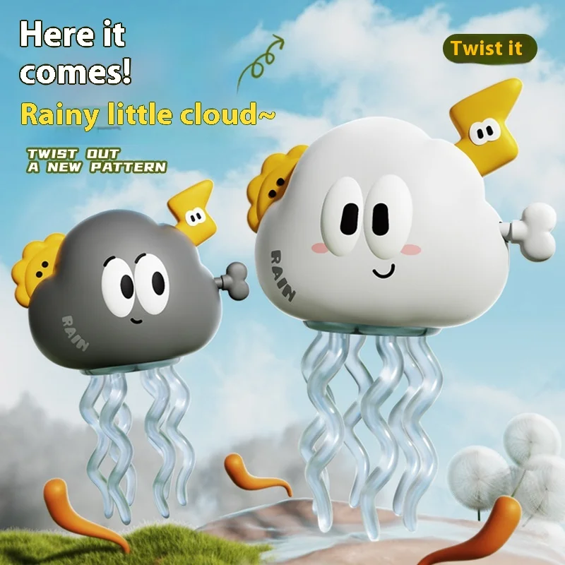 Figur Santa Claus Menari, Mainan Angin Putar Penghilang Stres, Figur Aksi Gurita Berjalan Lucu, Mainan Anak-anak, Hadiah Natal