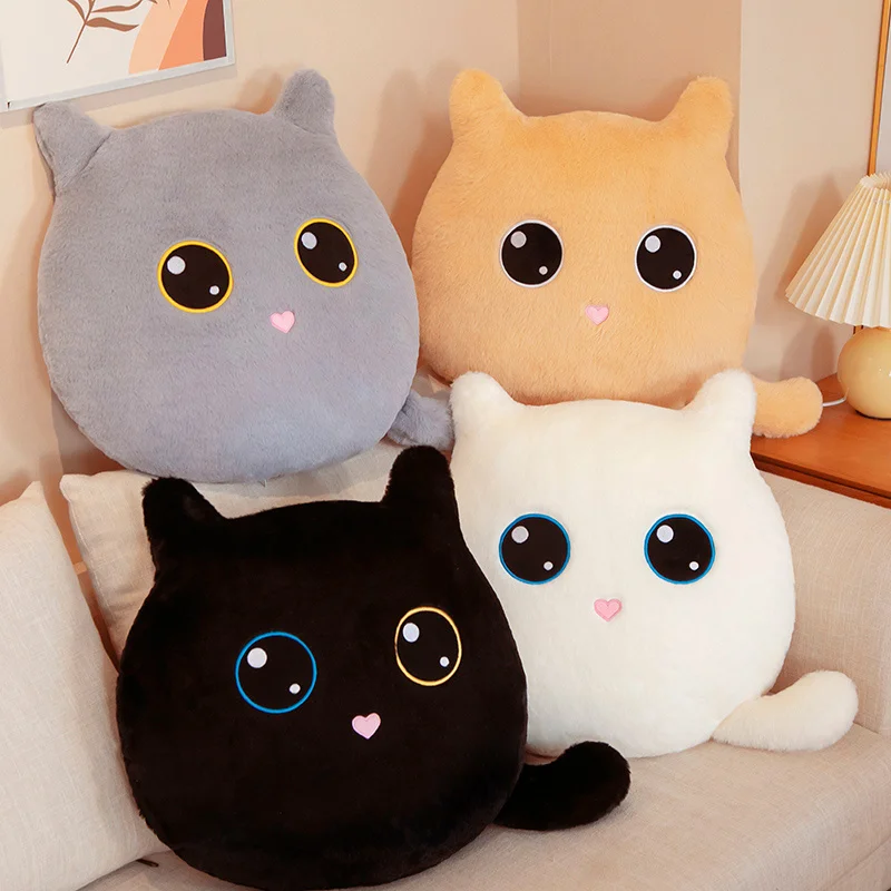 

45cm Kawaii Soft Cat Plush Toys Cute Stuffed Animal Doll Cushion for KidsGirls Girlfriend Lovely Birthday Gifts Home Decor