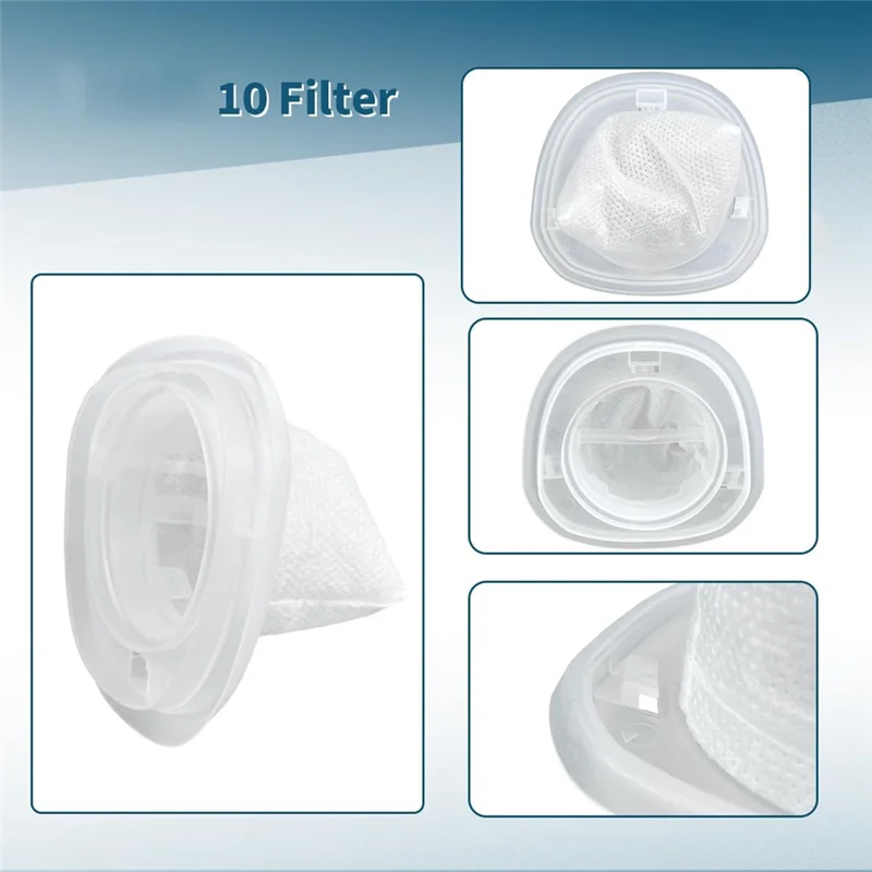

AT63-Dust Collector Filter Replacement Dust Collector Filter Accessories For BLACK DECKER HNVCF10