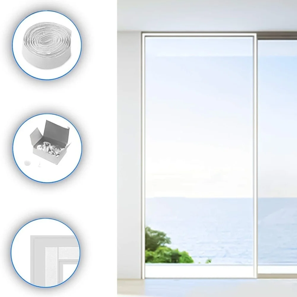 

Уплотнительная ткань для раздвижной двери для кондиционеров для портативных кондиционеров и вентилируемых сушилок 210 на 90 см