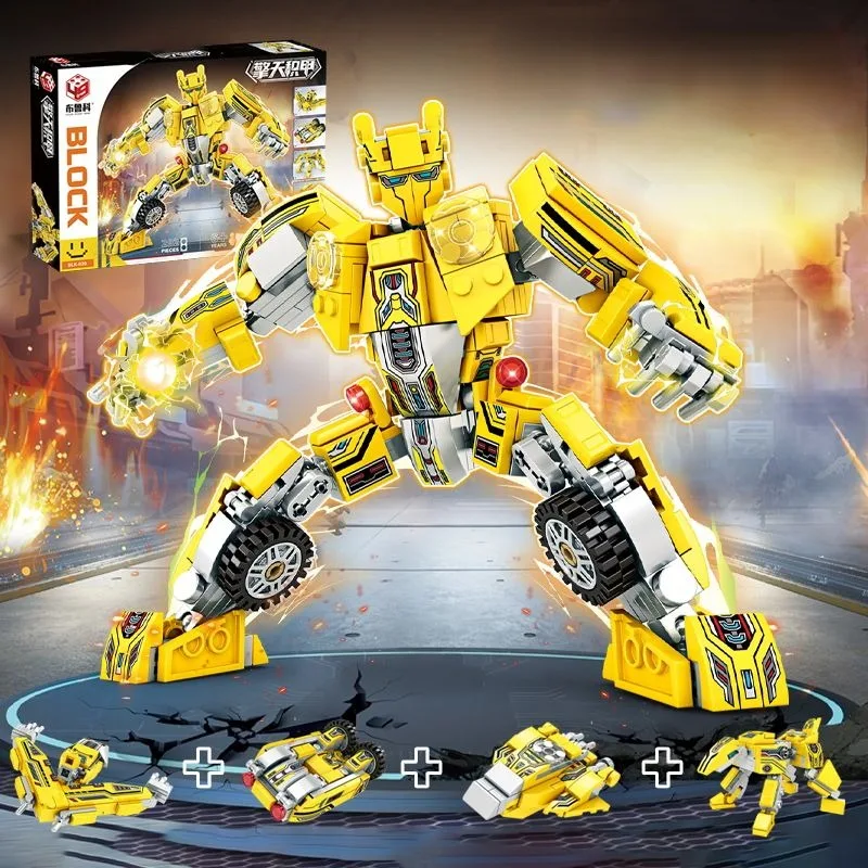 2024 Transforming robot Autobot children Building blocks Toy boy\'s gift Autobot model boy assembled toy robot