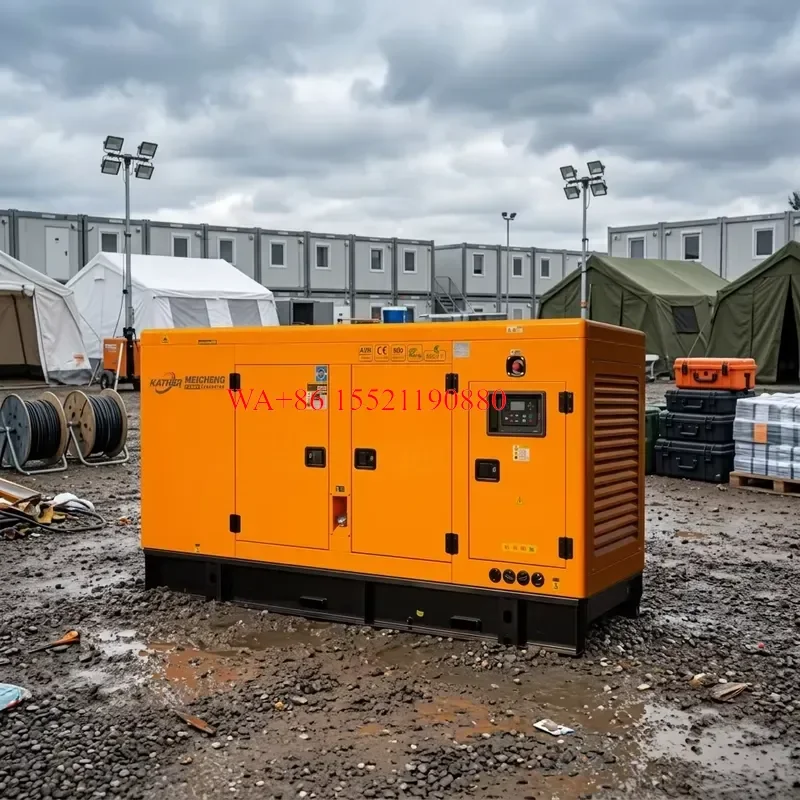 WMWMNU for High Power 100kw 150kw 200kw 300kw 500kw 1000kw Water Cooling Silent Diesel Generator Set Emergency Power Supply