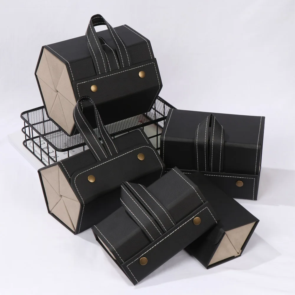 Zusammenklappbarer tragbarer Brillenhalter, Aufbewahrungsbox, Sonnenbrillenetui, Brillen-Organizer