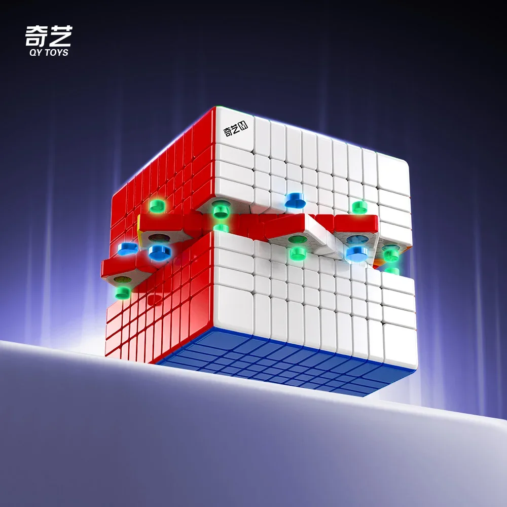 

[Crazy Cube] НОВЫЙ QIYI 10M Магнитный Волшебный Скоростной Куб Профессиональные Игрушки-Непоседа Qiyi 10x10 M Cubo Magico Puzzle