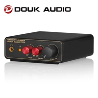 Douk Audio T14-EQ estéreo RIAA MM/MC preamplificador de escenario Phono tocadiscos para el hogar preamplificador con amplificador de auriculares de 3,5mm