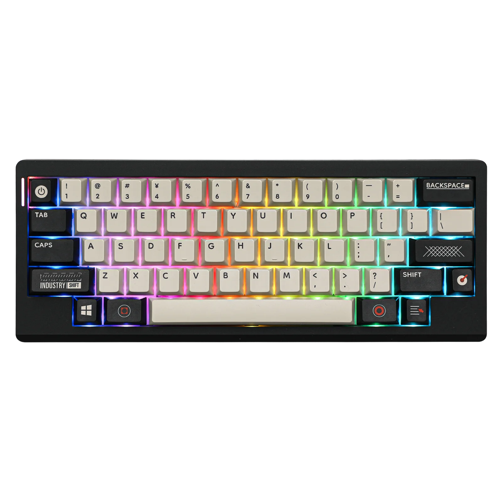 EPOMAKER Hack59 60% ANSI US Layout Gasket Tri-mode Wireless Mechanical Gaming Keyboard with RGB Backlight & 3000mAh Battery
