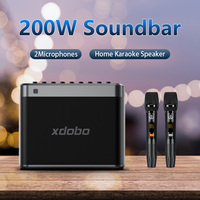 Six Models XDOBO Speaker Subwoofer Soundbar With 2 Microphones Home Karaoke Smart TV Outdoor Camping Party Live Stage Speaker