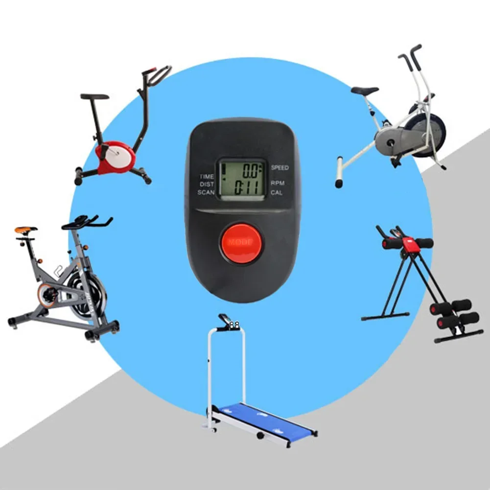 Speedometer Display For Exercise Bike Spinning Bike Walking Machine For Exercise Belly Machine Count Counter Stationary Bikes