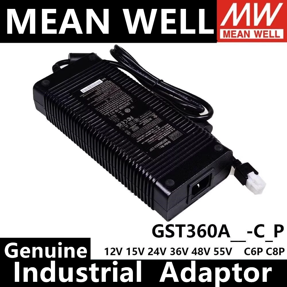 

Taiwan MEAN MELL GST360A24-C6P GST360A12-C8P GST360A15-C8P GST360A36-C6P GST360A48-C6P GST360A55-C6P Charger Power Supply MW