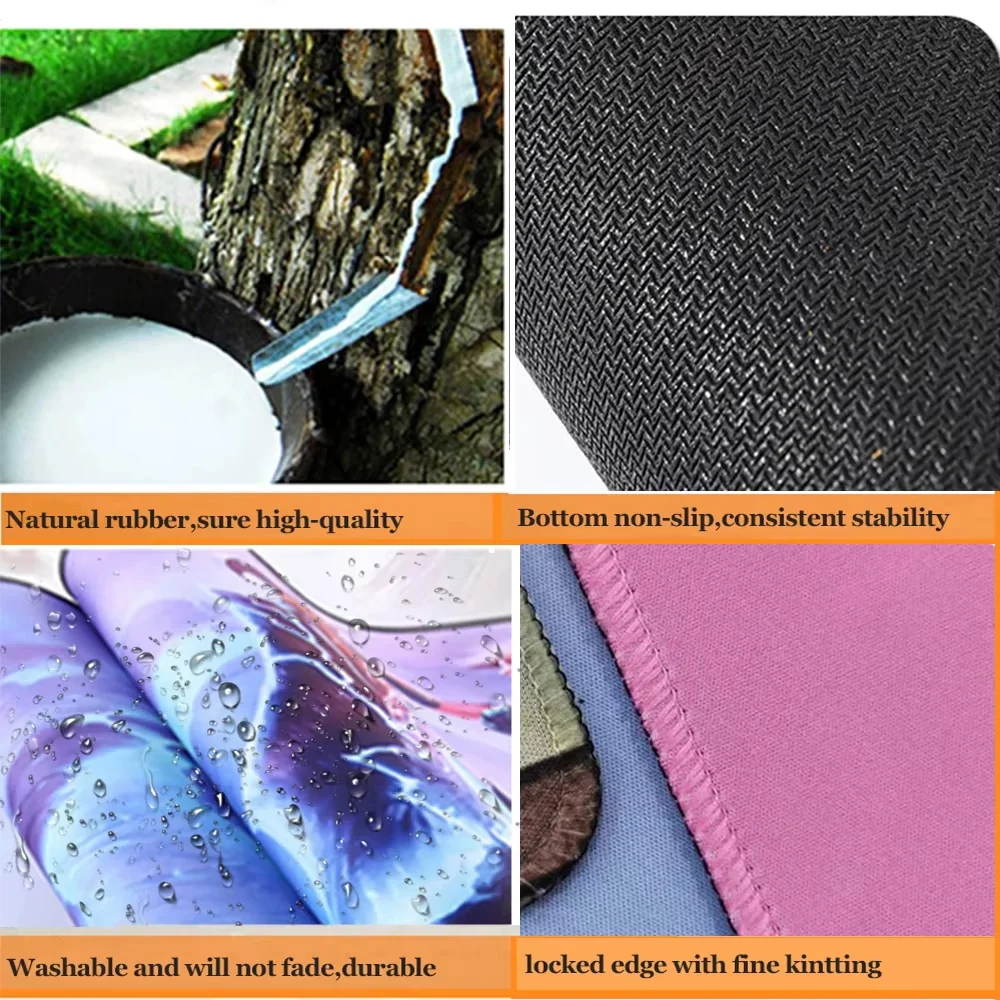 Mouse pad portátil antiderrapante esports escritório portátil p-pokemons p-pikachus & g-gengar tapete de mesa jogador de jogo mousepad pc teclado