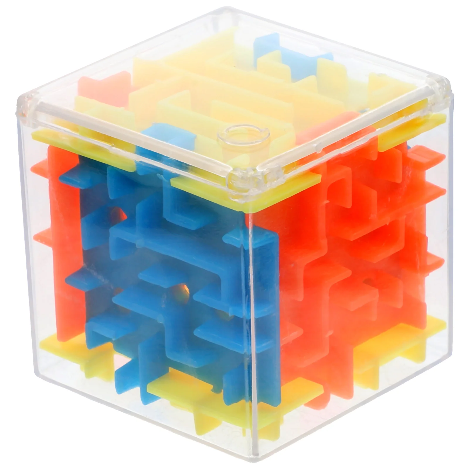 Funny Maze Cube Puzzle Balance Training Toy Creative Mobile Bead Game Toy maze puzzle toy bead moving toy