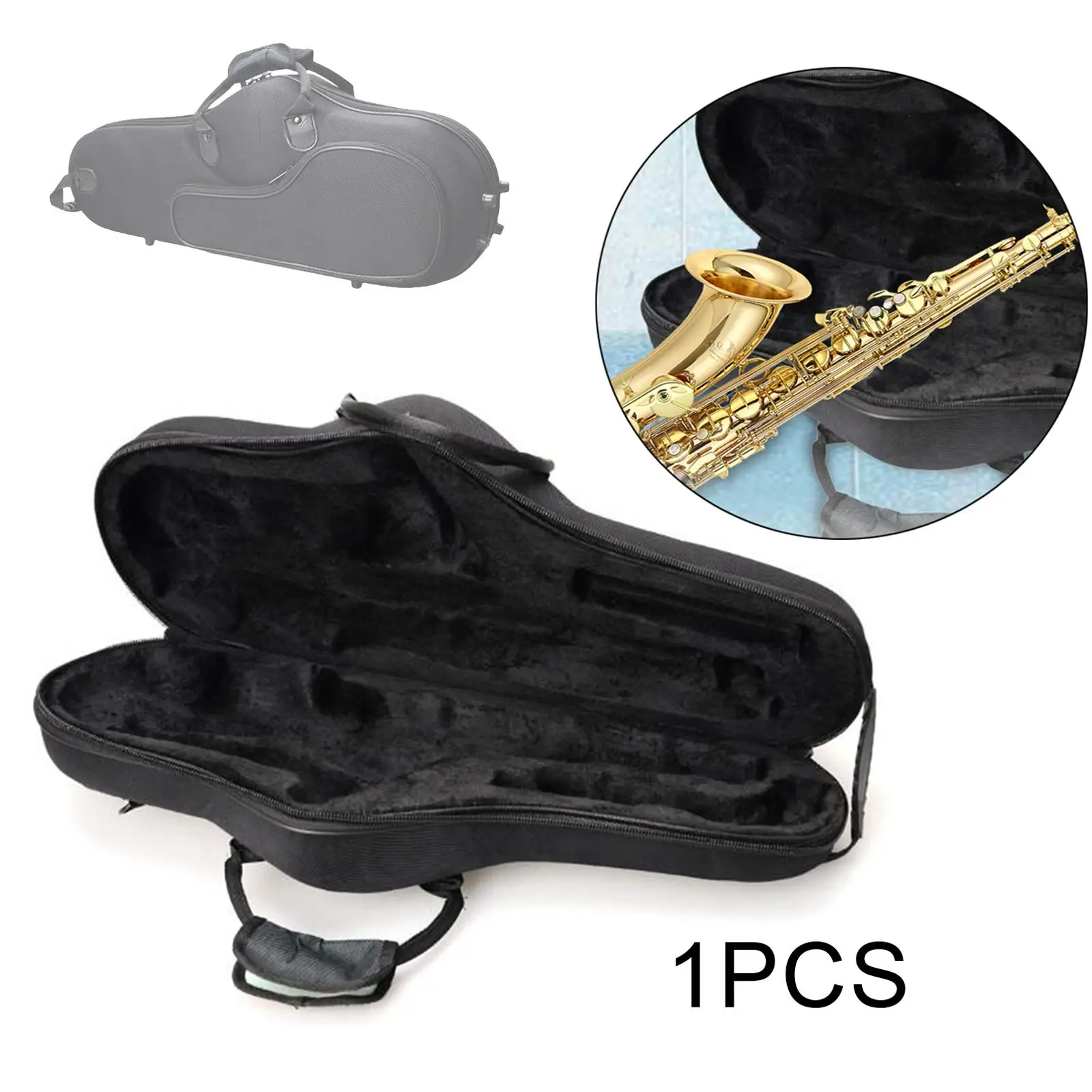 

Saxophone Case for Alto Oxford Cloth Luggage Hard Bag Carry Case Accompaniment Special Saxophone Accessories Saxophone Bag