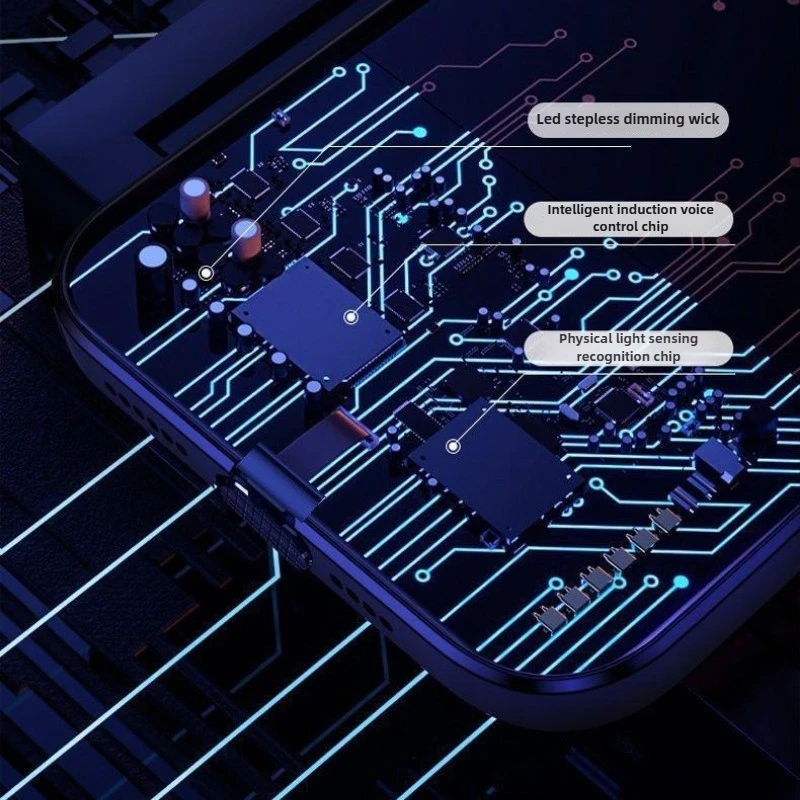 Personalized LED Smart Light Glow Luminous Magnetic Phone Case for Iphone 12 11 Pro Max Xr Xs Max Anti-drop Protector Cover - Image 3