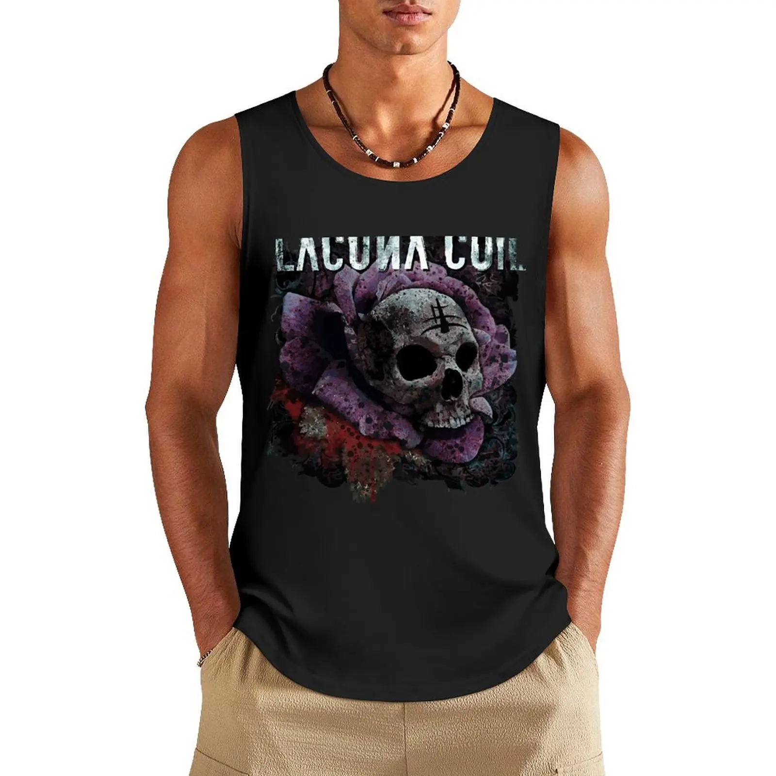 bareng-Lacuna-seprene For Fans Tank Top gym accessories men anime top Short sleeve