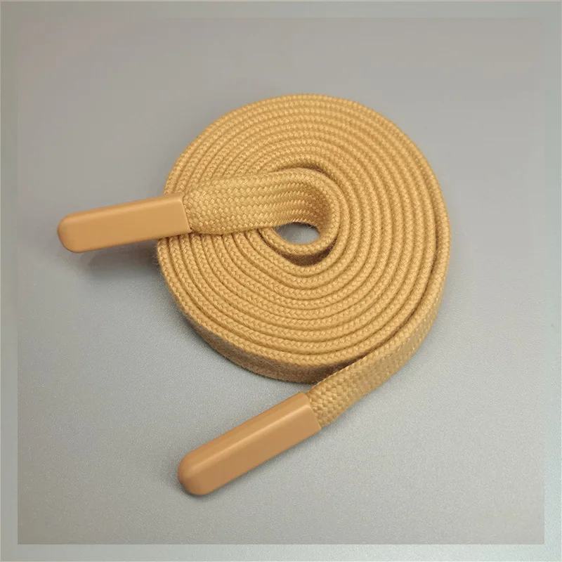 1PCS Pullover Hut Kordelzug Farbige Metall Kopf Hohl Flache Gürtel Seil Sport Hosen Taille Seil 1,4 Meter DIY Kleidung zubehör – Detail 8